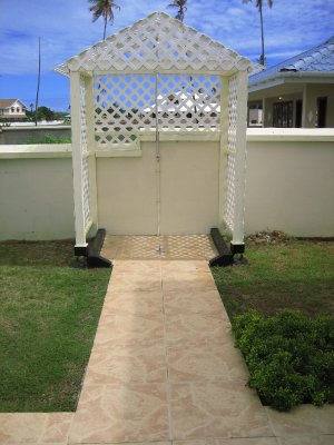 Our Outside Shower